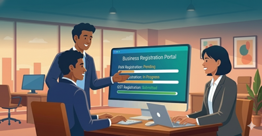 Acquire PAN, TAN, & GST Registration